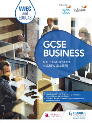 cover image of WJEC and Eduqas GCSE Business